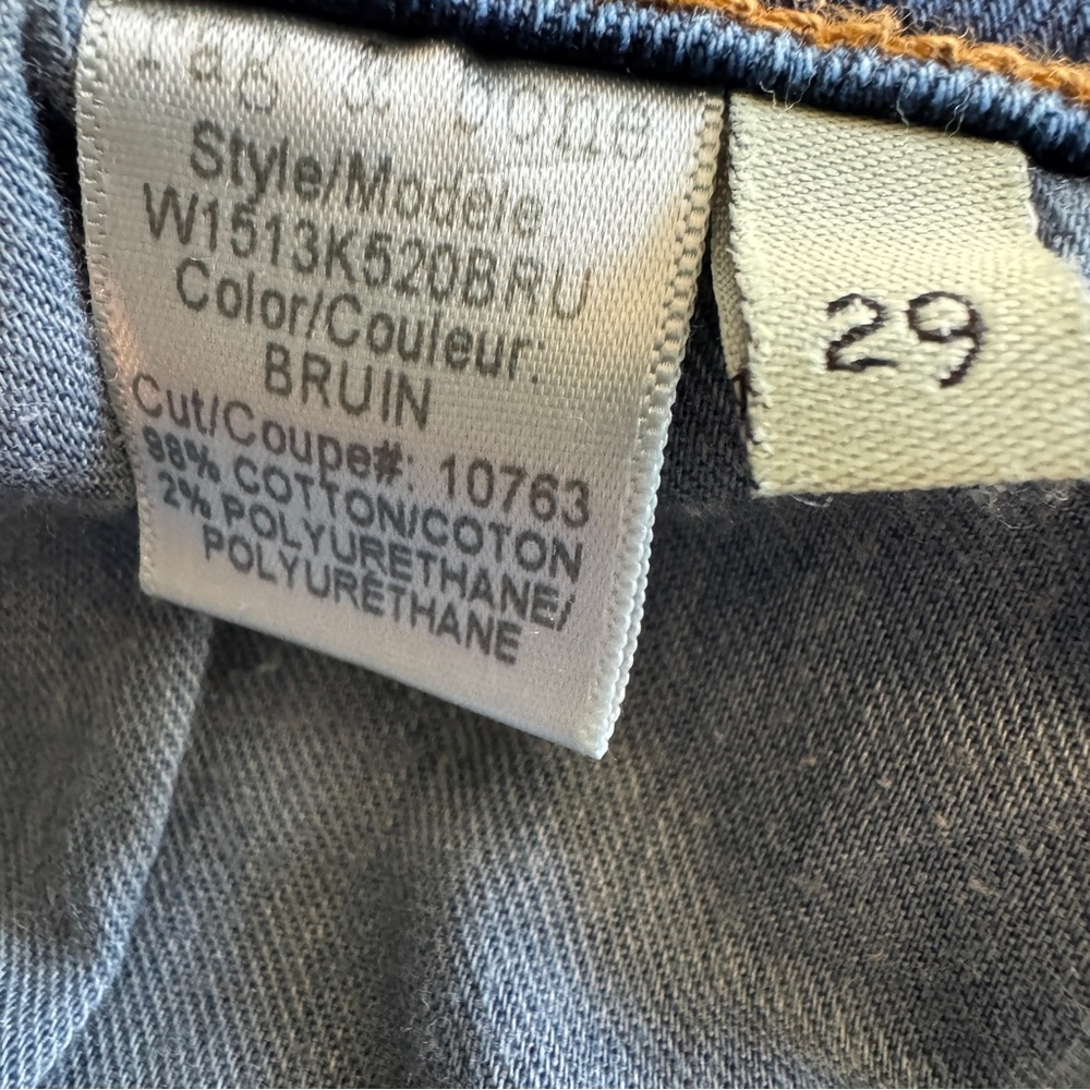RAG & BONE | high rise blue / bruin denim jeans SIZE 29 - Picture 9 of 10